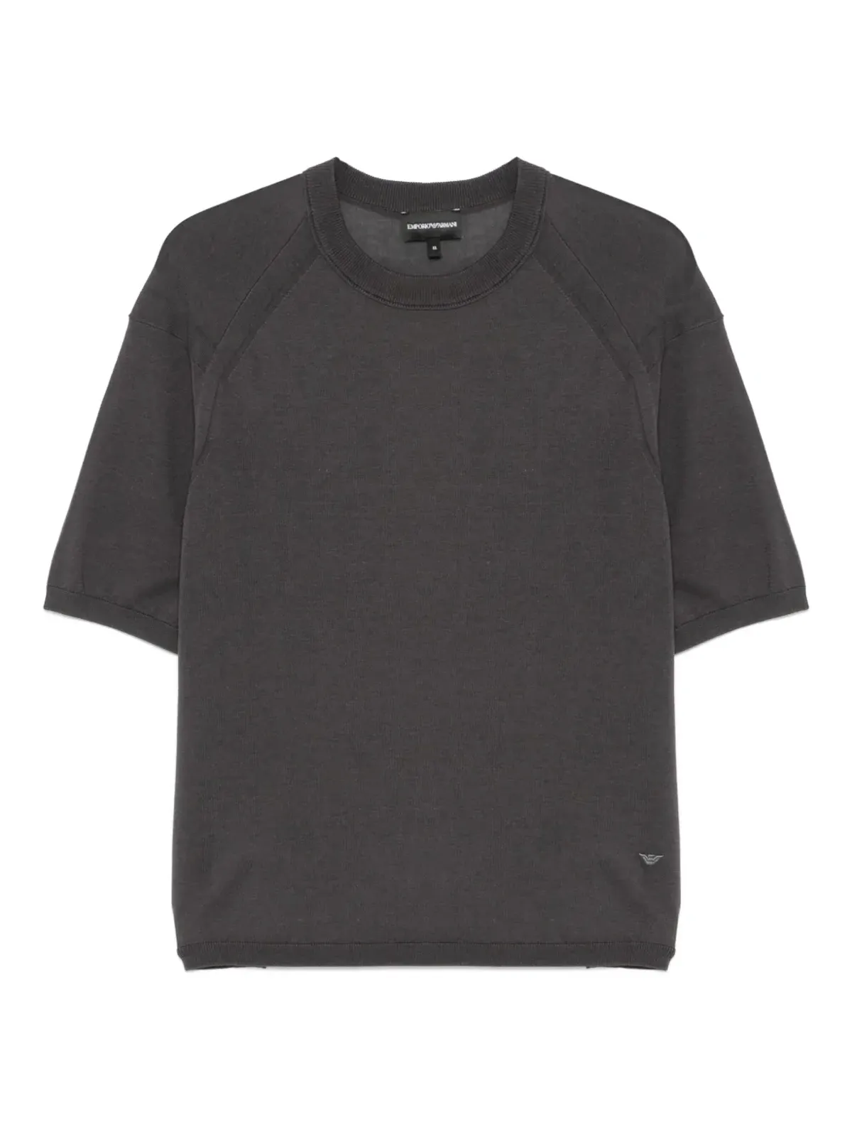 Emporio Armani ファインニット Tシャツ - グレー - 画像1