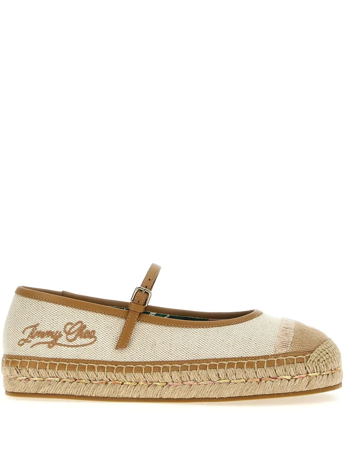 Jimmy Choo Aciel エスパドリーユ ニュートラルカラー - 画像1