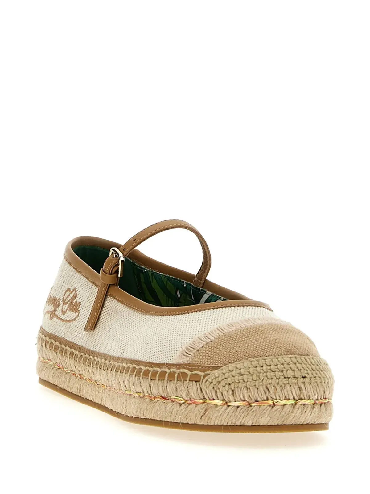 Jimmy Choo Aciel エスパドリーユ ニュートラルカラー - 画像2