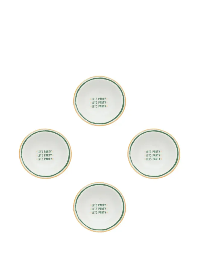 Bitossi Home Bitossi Home レッツパーティー ボウル（4個セット） - ホワイトの商品画像