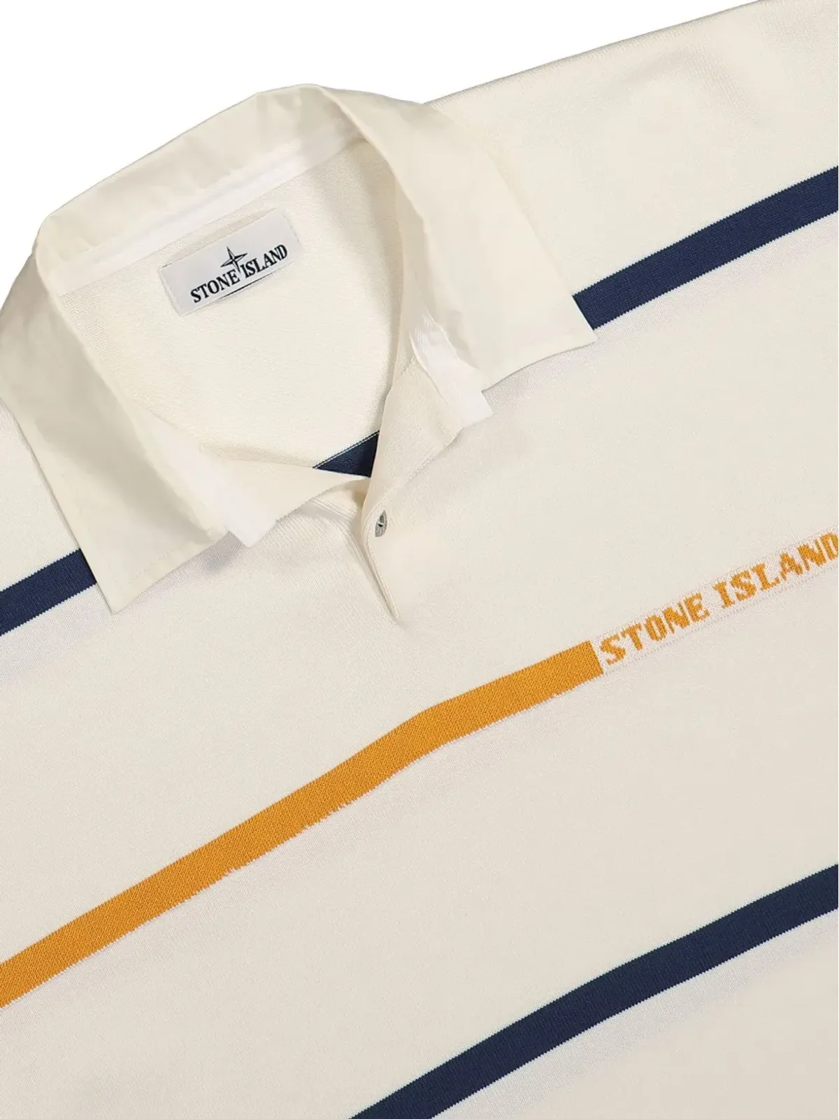 Stone Island ストライプ柄 コットンシャツ - ニュートラルカラー - 画像3