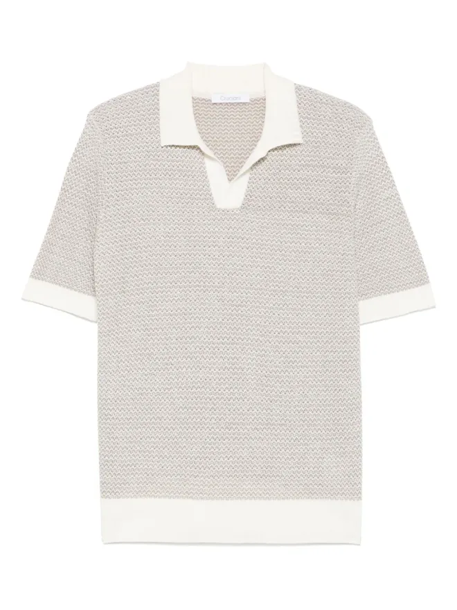Cruciani Cruciani テクスチャードニット Tシャツの商品画像