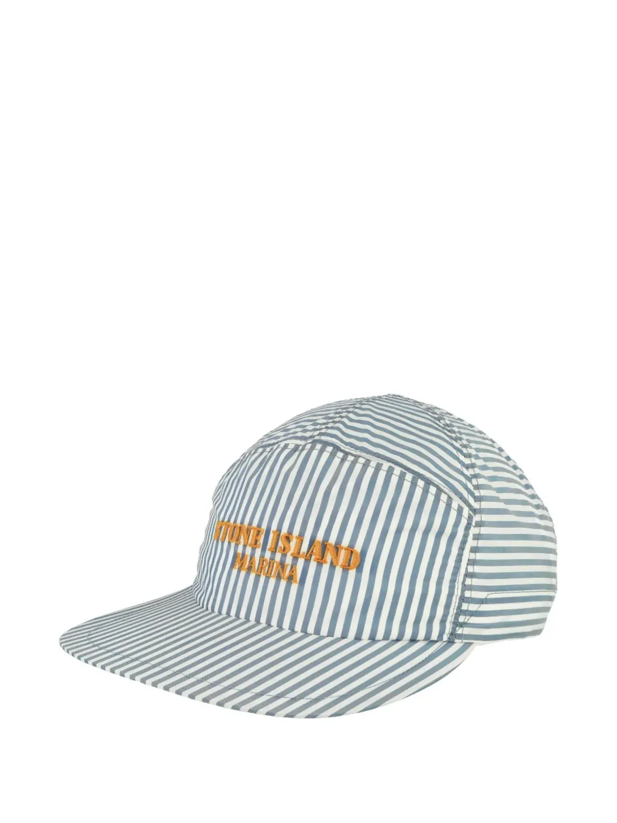 Stone Island ストライプキャップ ブルー - 画像1