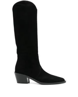 Gianvito Rossi 60mm Waylon ブーツ - ブラック - サムネイル1