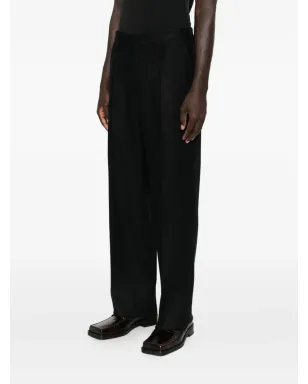 OUR LEGACY プリーツパンツ ブラック - サムネイル3