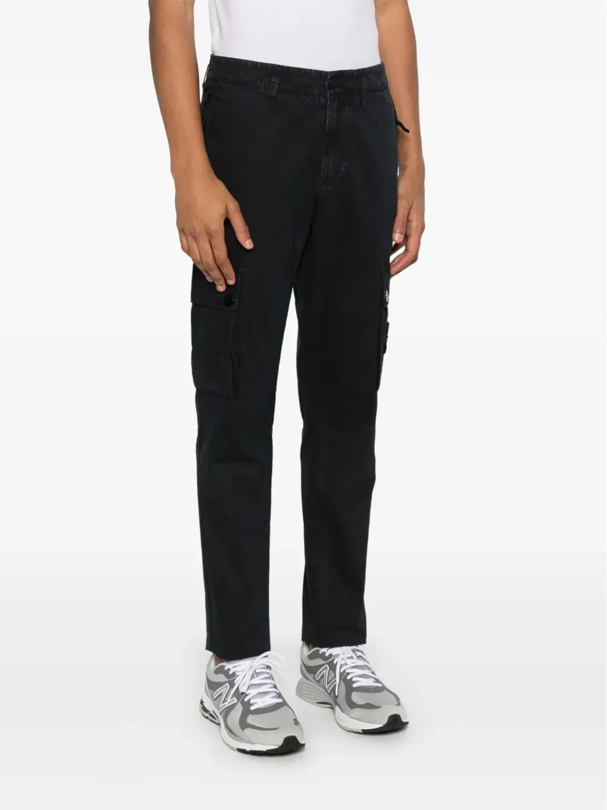 Stone Island コンパスパッチ カーゴパンツ - 画像3