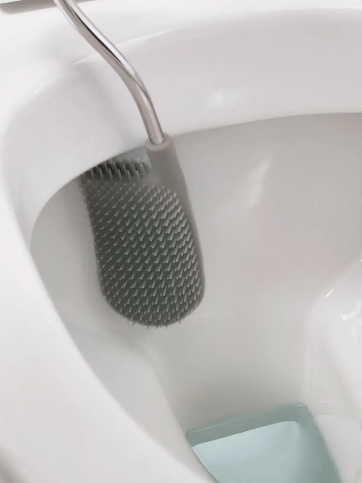 Joseph Joseph ステンレス棚付きトイレットペーパー用ホルダー - グレー - 画像5
