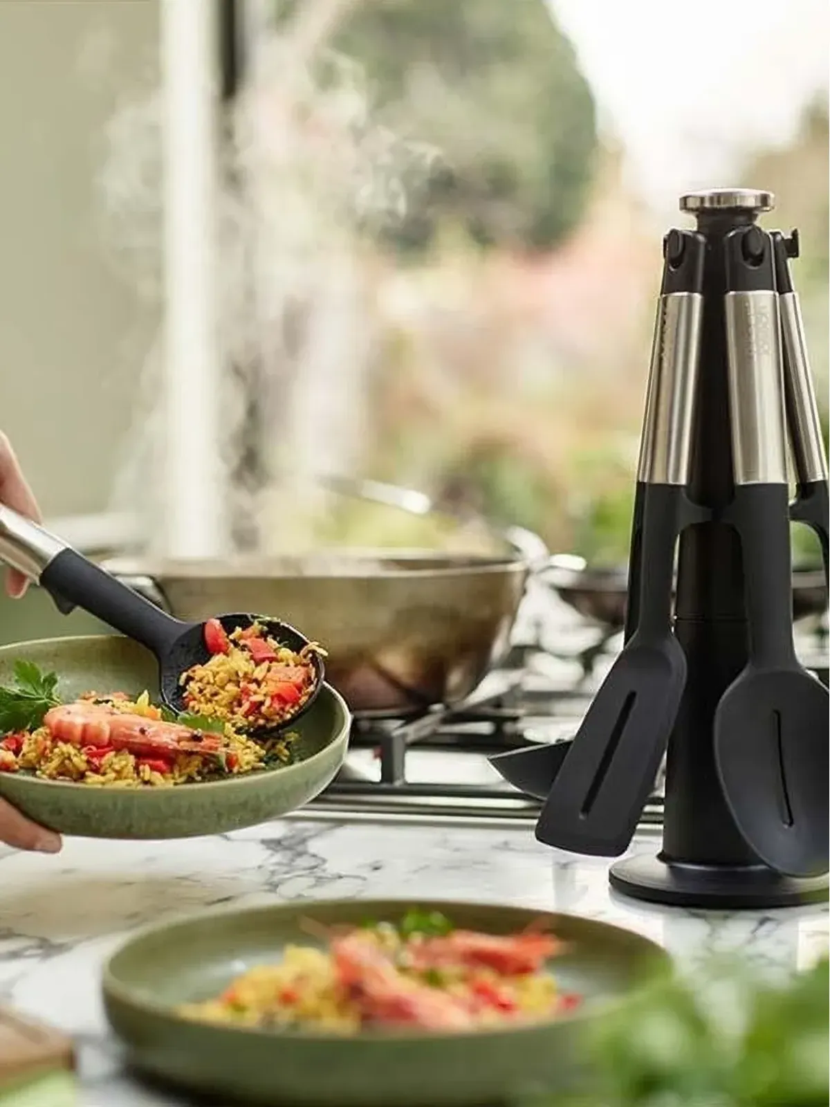Joseph Joseph Elevate™ ステンレス鋼ハンドル調理器具セット - 画像4