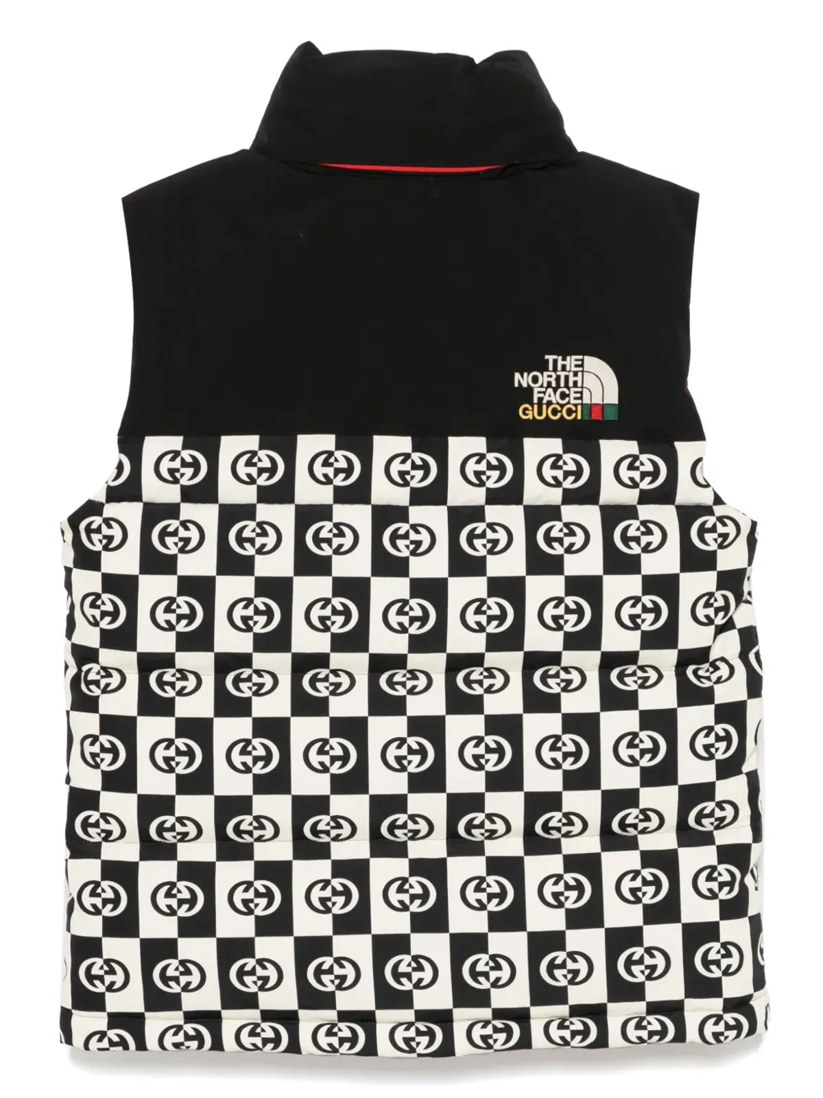 Gucci Pre-Owned 2020年代×The North Face Interlocking-G ジレ - ブラック - 画像2