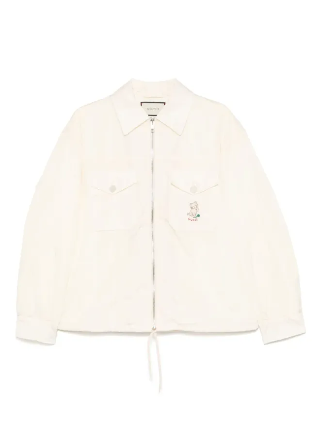 Gucci Pre-Owned Gucci ビンテージ 2020年代 キャット刺繍ジャケットの商品画像