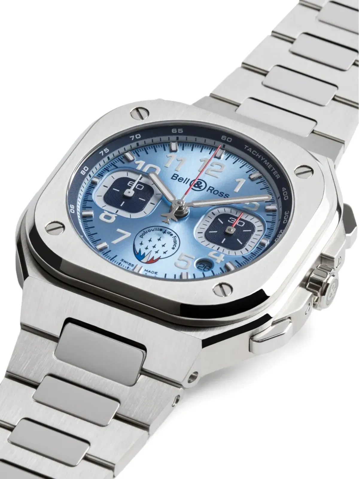 Bell & Ross BR-05 クロノ パトルイユ・ド・フランス ブルー - 画像3
