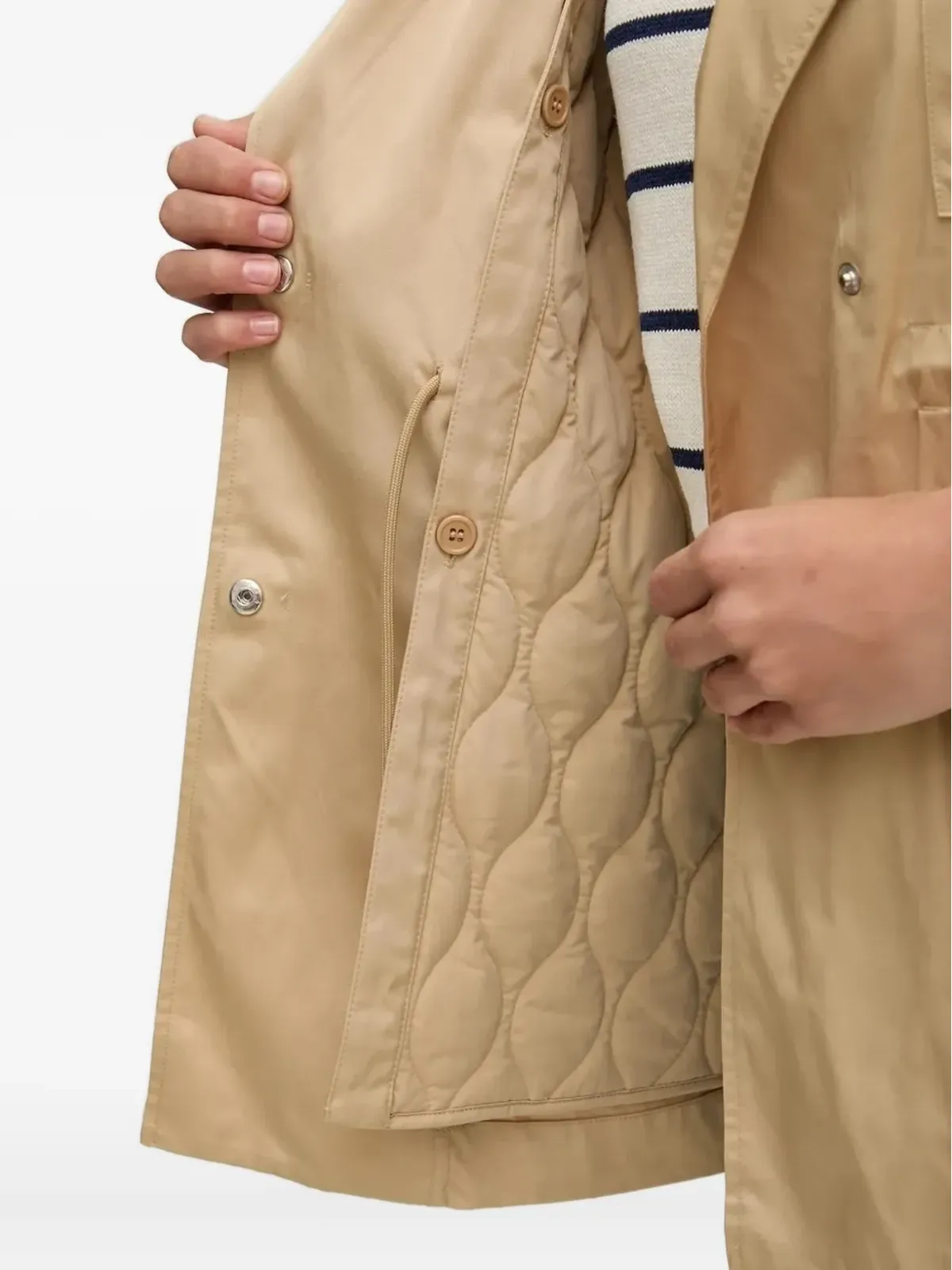 Sisley ドローストリングポケットジャケット - 画像4