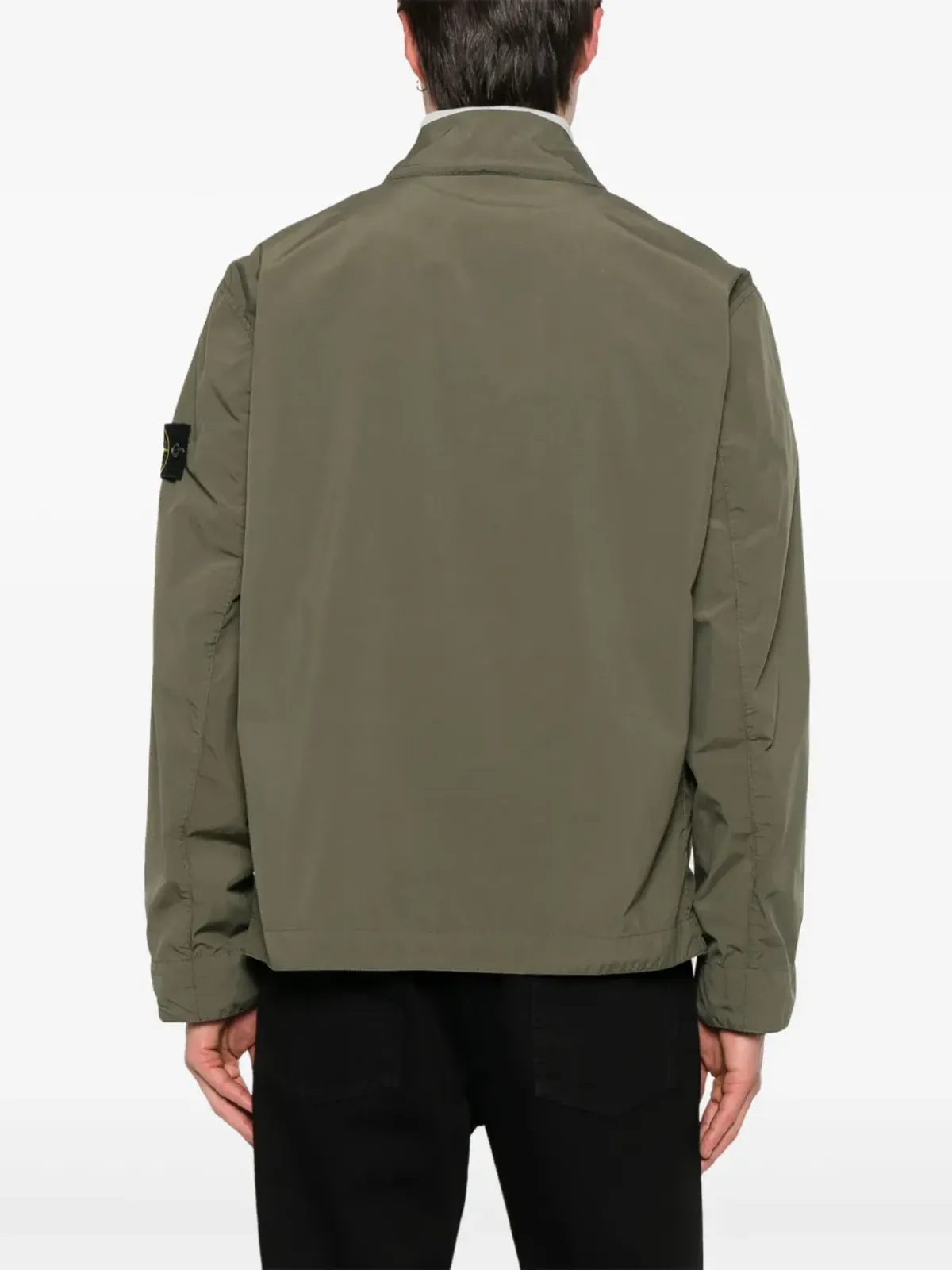 Stone Island コンパスモチーフ ジャケット グリーン - 画像4