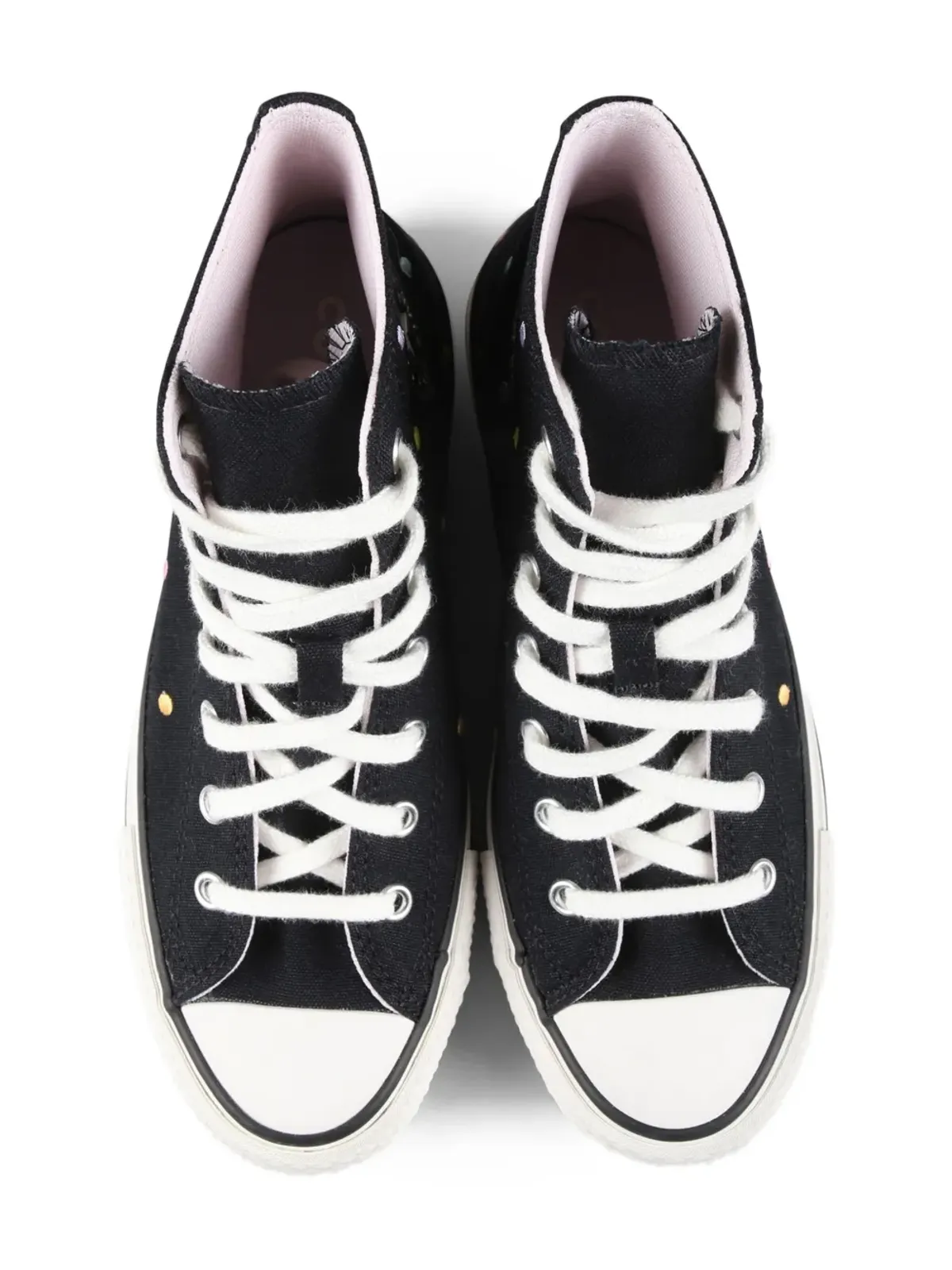Converse Kids チャック・テイラー・オールスター ポルカドット ハイカット スニーカー - 画像4