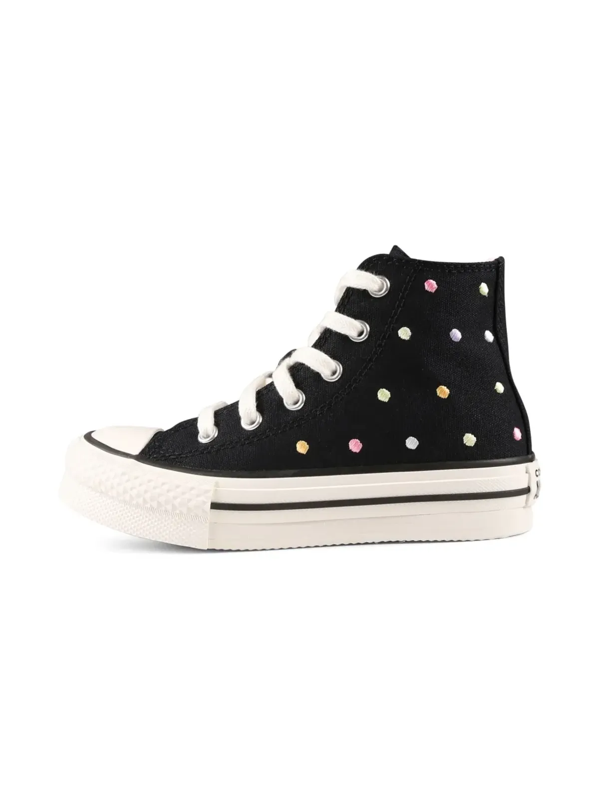 Converse Kids Chuck Taylor All Star ドット柄ハイカットスニーカー - 画像5