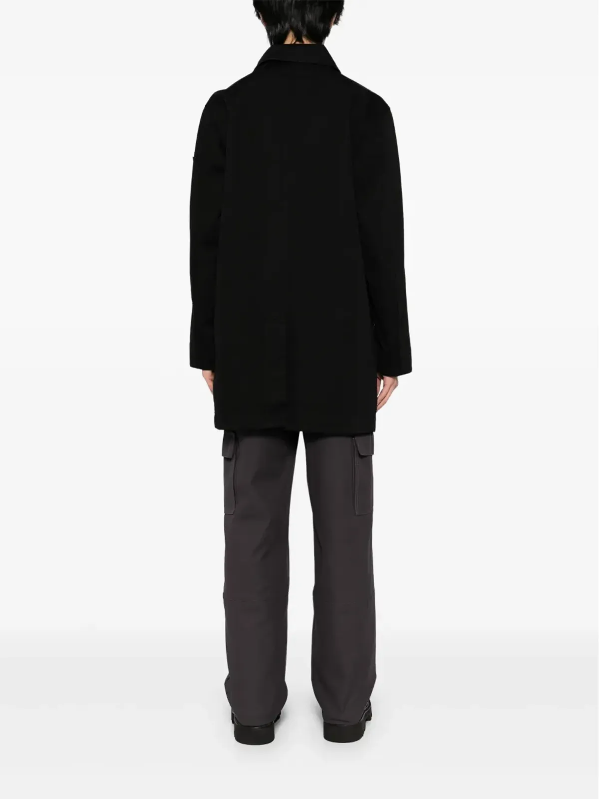 Stone Island コットン トレンチコート - 画像4