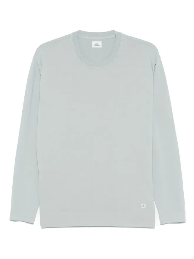 C.P. Company C.P. Company コットン・クレープTシャツ ブルーの商品画像