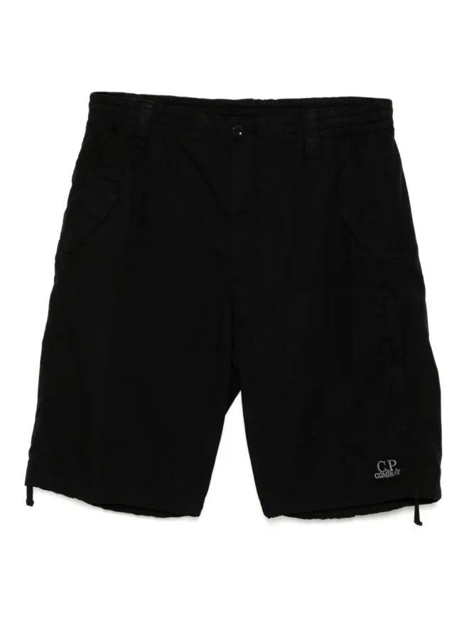 C.P. Company C.P. Company コットンリップストップ ショーツ - ブラックの商品画像