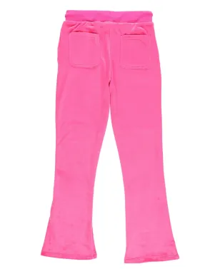 Juicy Couture Kids ロゴ入りトラックパンツ ピンク - サムネイル2