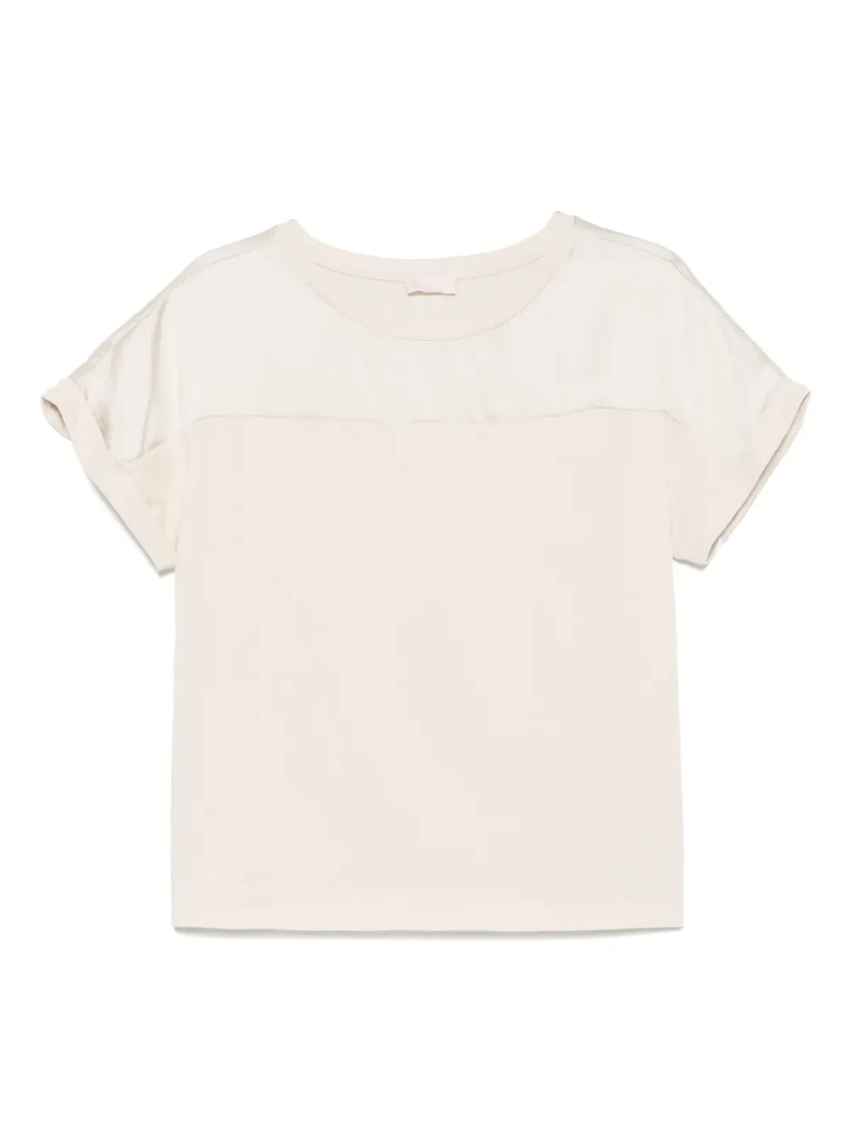 LIU JO パネルドTシャツ - ニュートラルカラー - 画像1