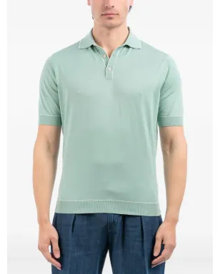 Filippo De Laurentiis パイプドポロシャツ - サムネイル1