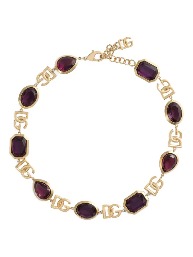 Dolce & Gabbana Dolce & Gabbana ロゴプレートネックレスの商品画像