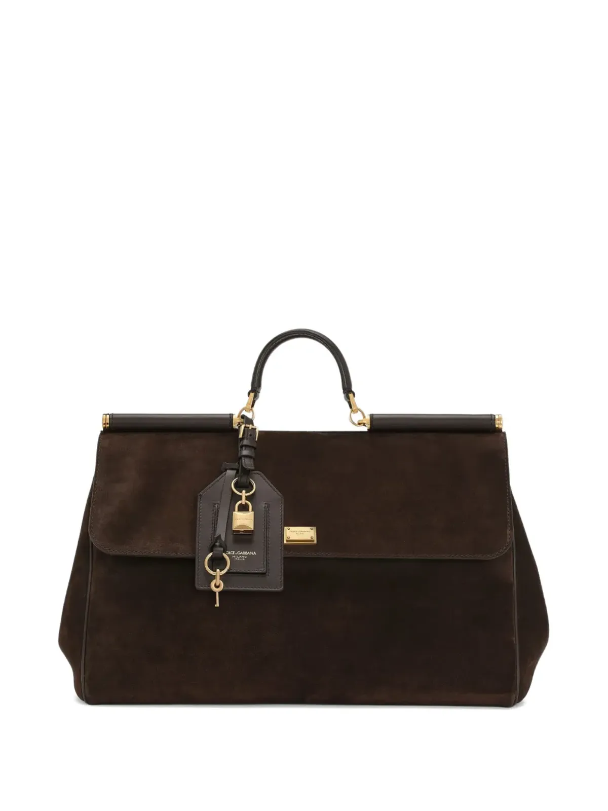Dolce & Gabbana My Sicily スエード トートバッグ - 画像1