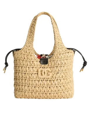 Dolce & Gabbana ウェーブンラフィア トートバッグ - サムネイル1