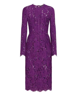 Dolce & Gabbana ミディ コルドネット レースドレス - サムネイル1