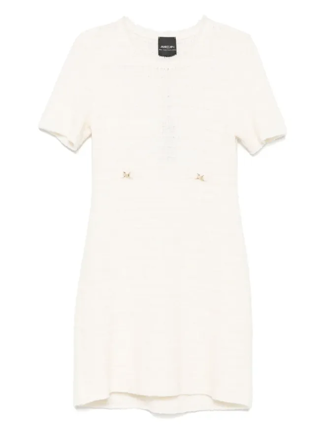 MARCCAIN MARCCAIN ロゴプレート付きミニドレスの商品画像