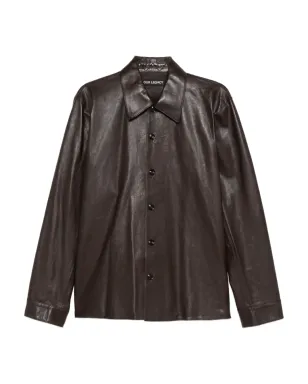 OUR LEGACY レザーオーバーシャツ - サムネイル1