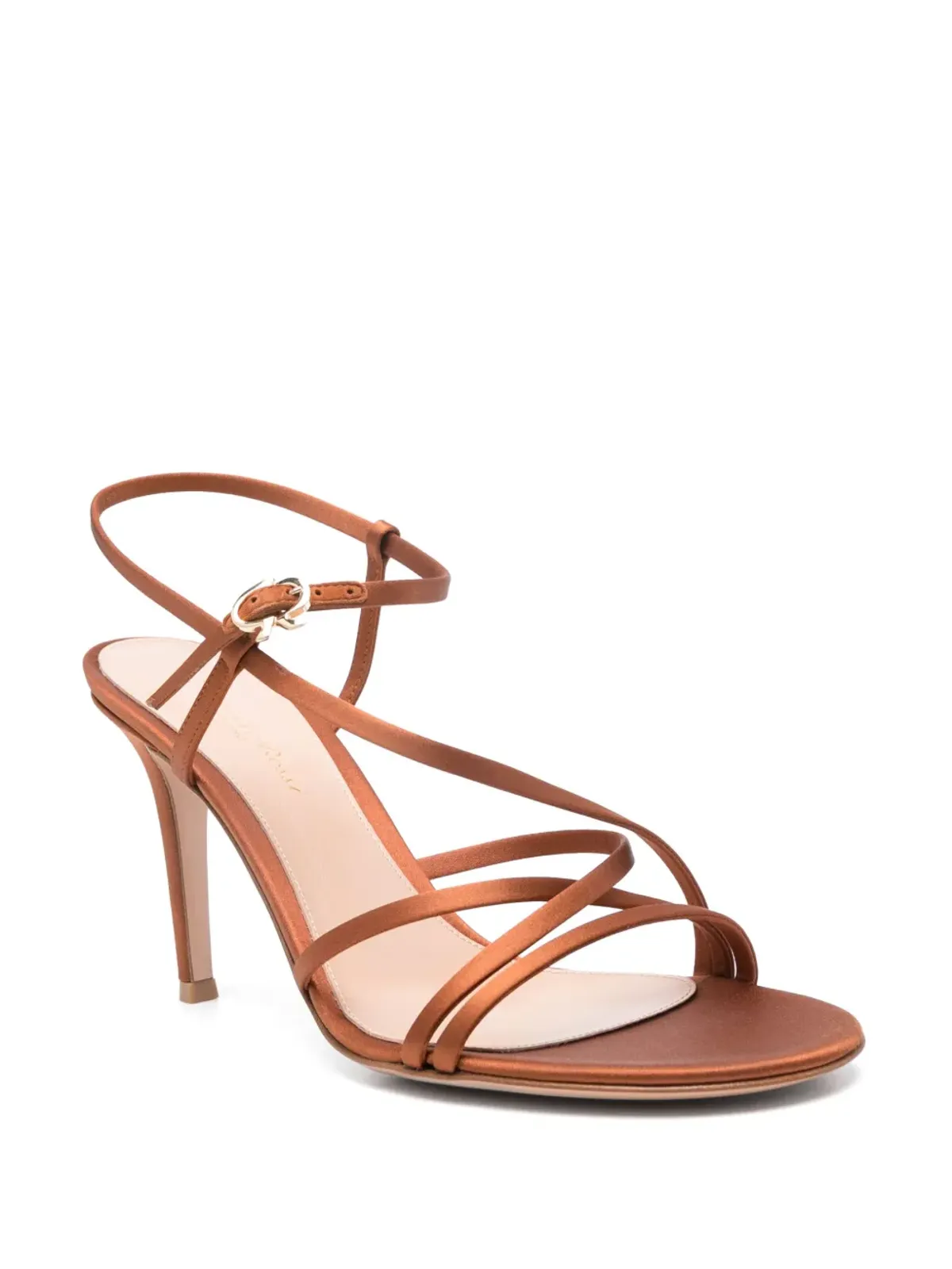 Gianvito Rossi ラウンドトゥサンダル - ブラウン - 画像2