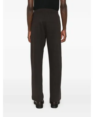 OUR LEGACY ピンストライプ柄パンツ - ブラウン - サムネイル4