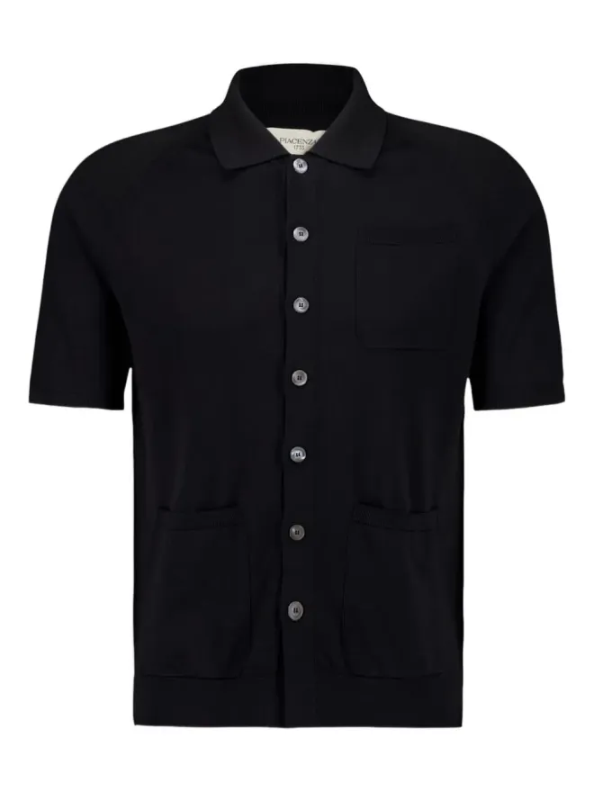 Piacenza Cashmere Piacenza Cashmere パッチポケット付きニットシャツの商品画像