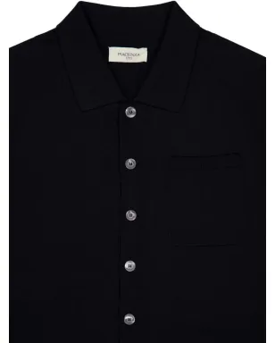 Piacenza Cashmere パッチポケット付きニットシャツ - サムネイル3
