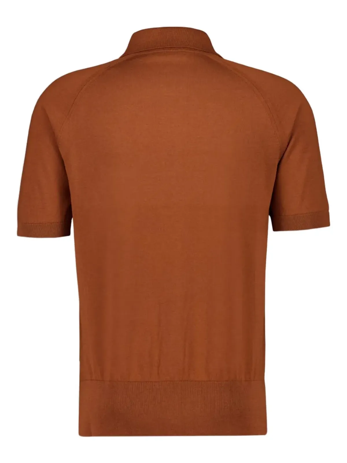 Piacenza Cashmere ボタン付きラグランスリーブシャツ - 画像2