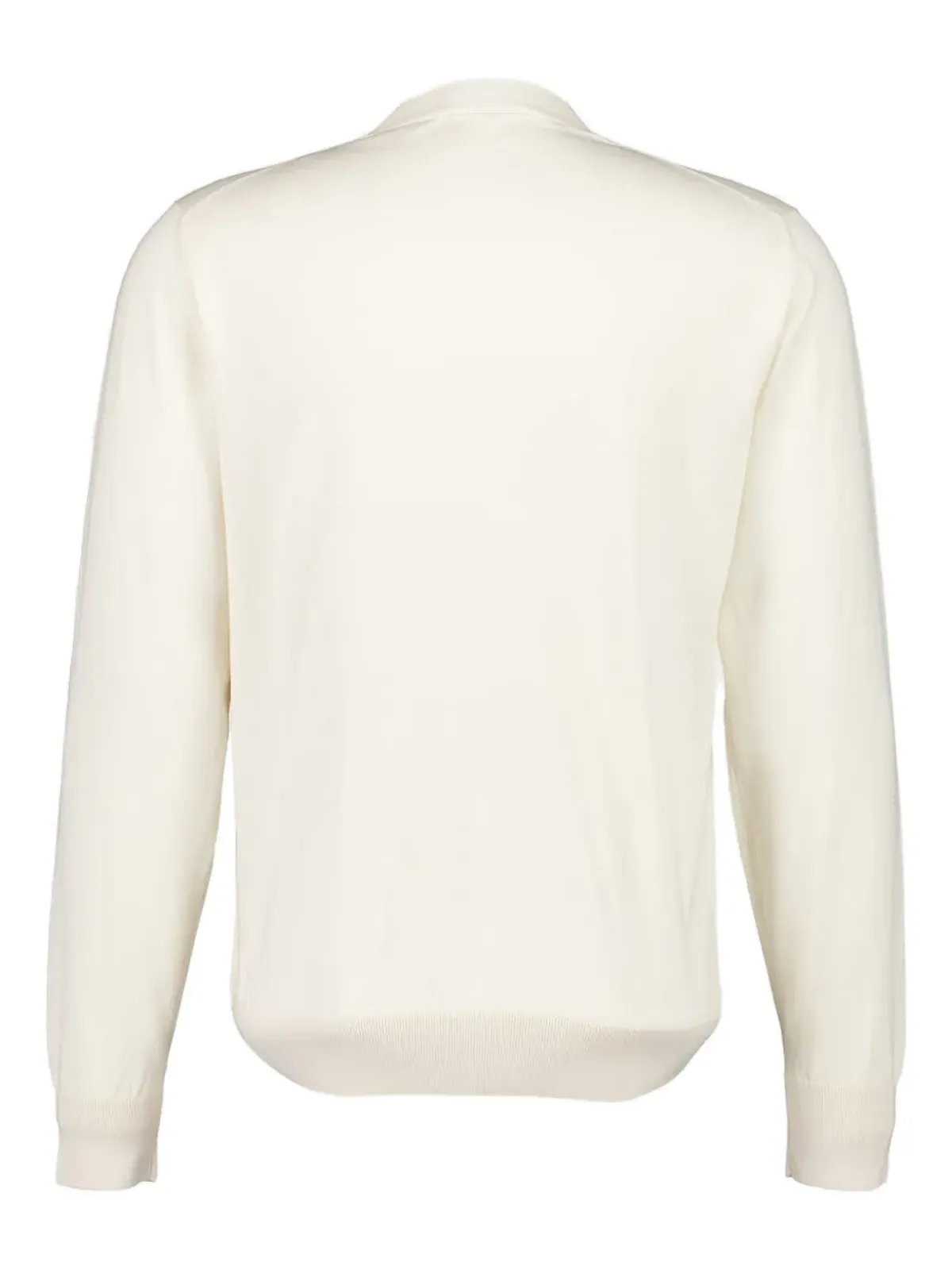 Piacenza Cashmere ボタン留めVネックカーディガン - 画像2