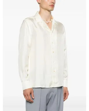 Alessandro Gherardi シルクシャツ イエロー - サムネイル3