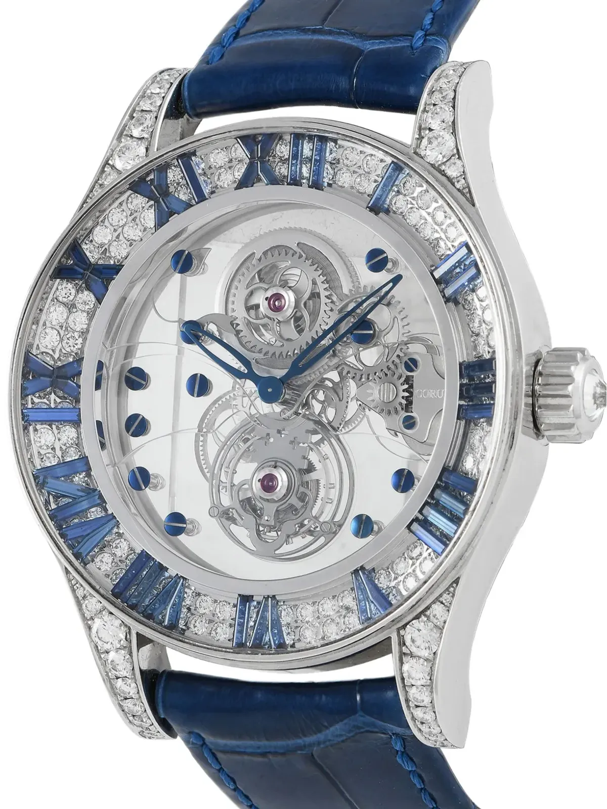 Corum ロムヴィルス・トゥールビヨン・ビリオネア - ブルー - 画像2