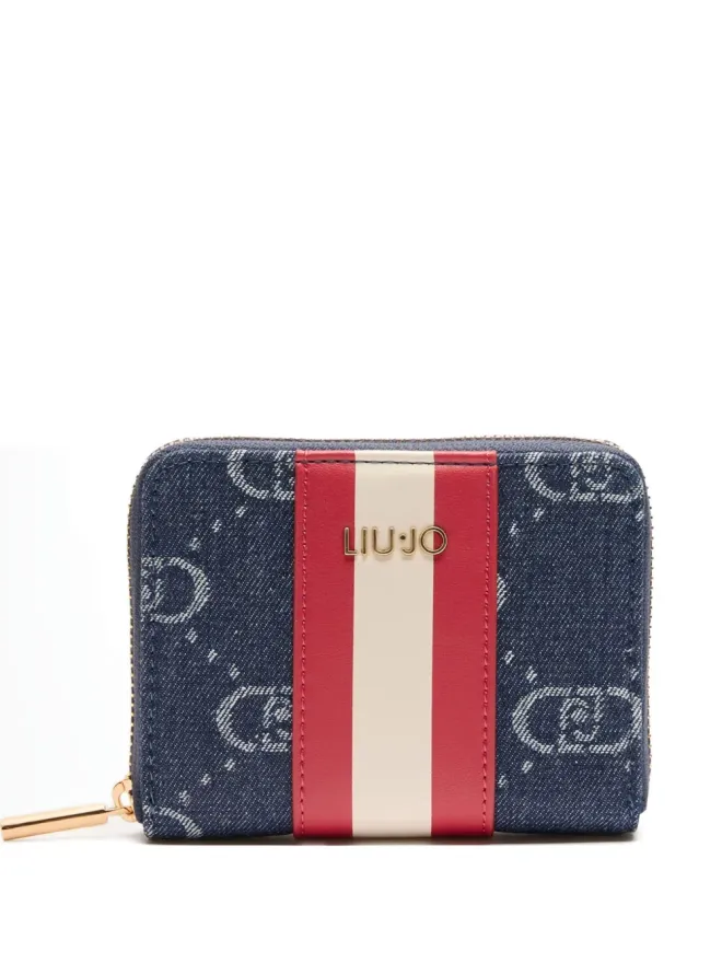 LIU JO LIU JO ジップアラウンド デニム風 ウォレットの商品画像