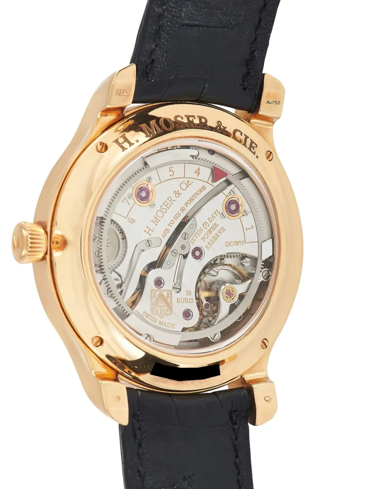 H. Moser & Cie エンデバー ムーン 41mm - ブラック - 画像3