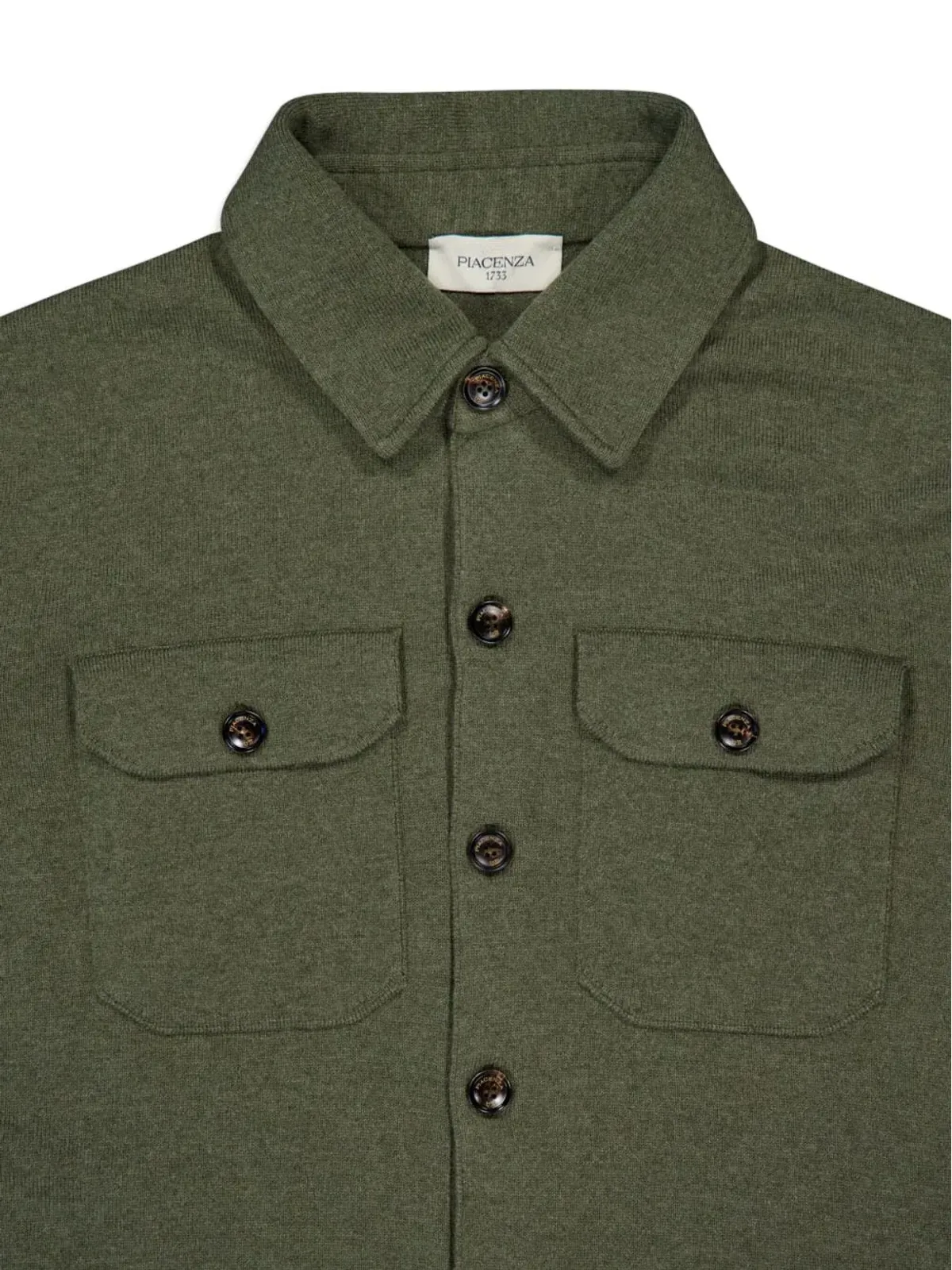 Piacenza Cashmere ボタンアップポケットシャツ - 画像3