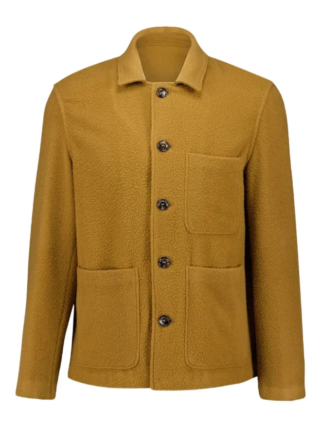 Piacenza Cashmere Piacenza Cashmere ボタンアップ カシミヤ シャツジャケット - Brownの商品画像
