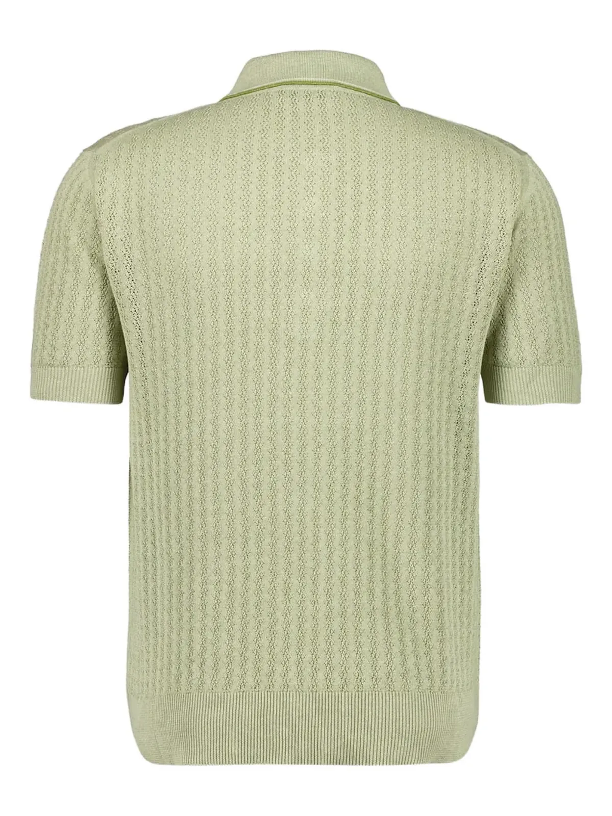 Piacenza Cashmere 四つボタンリネンポロシャツ - 画像2