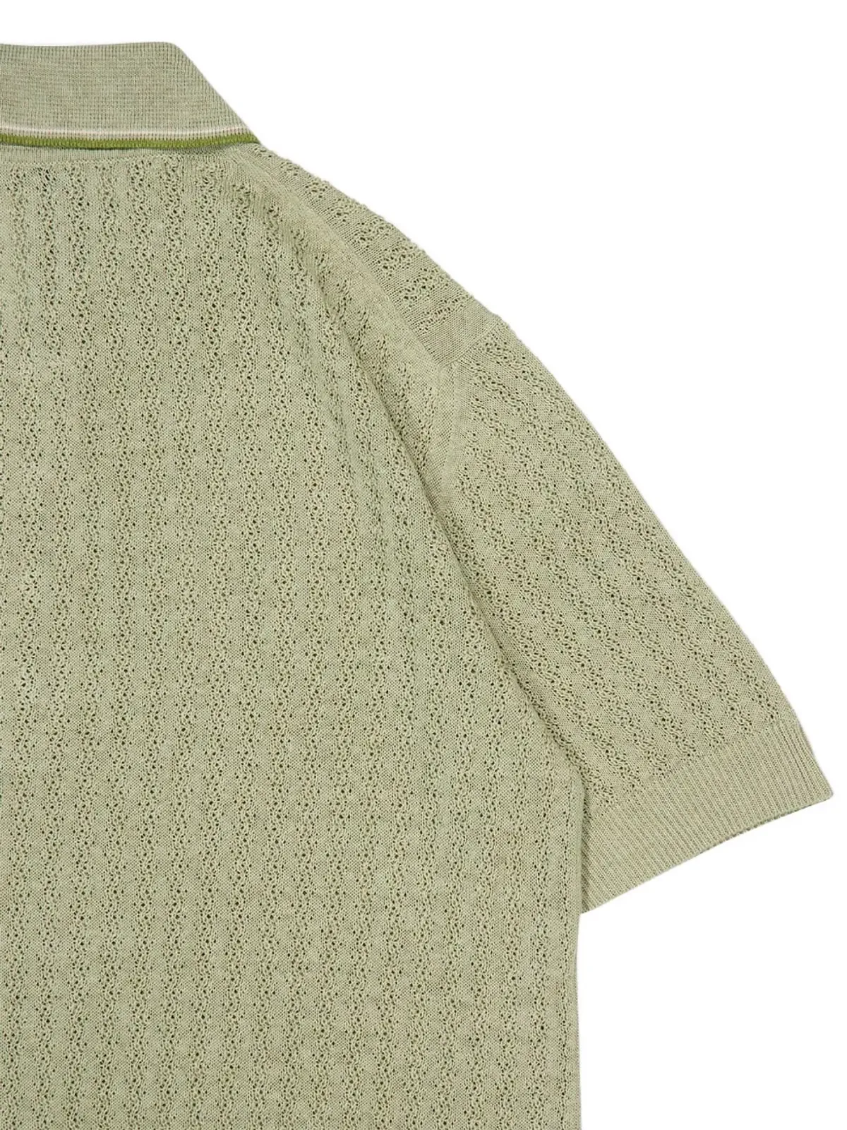 Piacenza Cashmere 四つボタンリネンポロシャツ - 画像4
