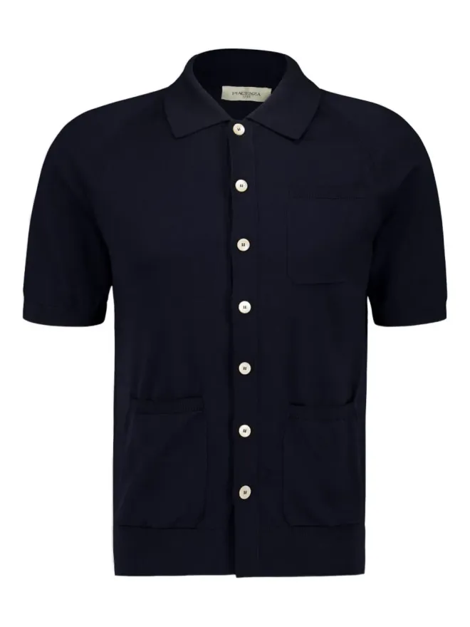 Piacenza Cashmere Piacenza Cashmere パッチポケット付きショートスリーブシャツの商品画像