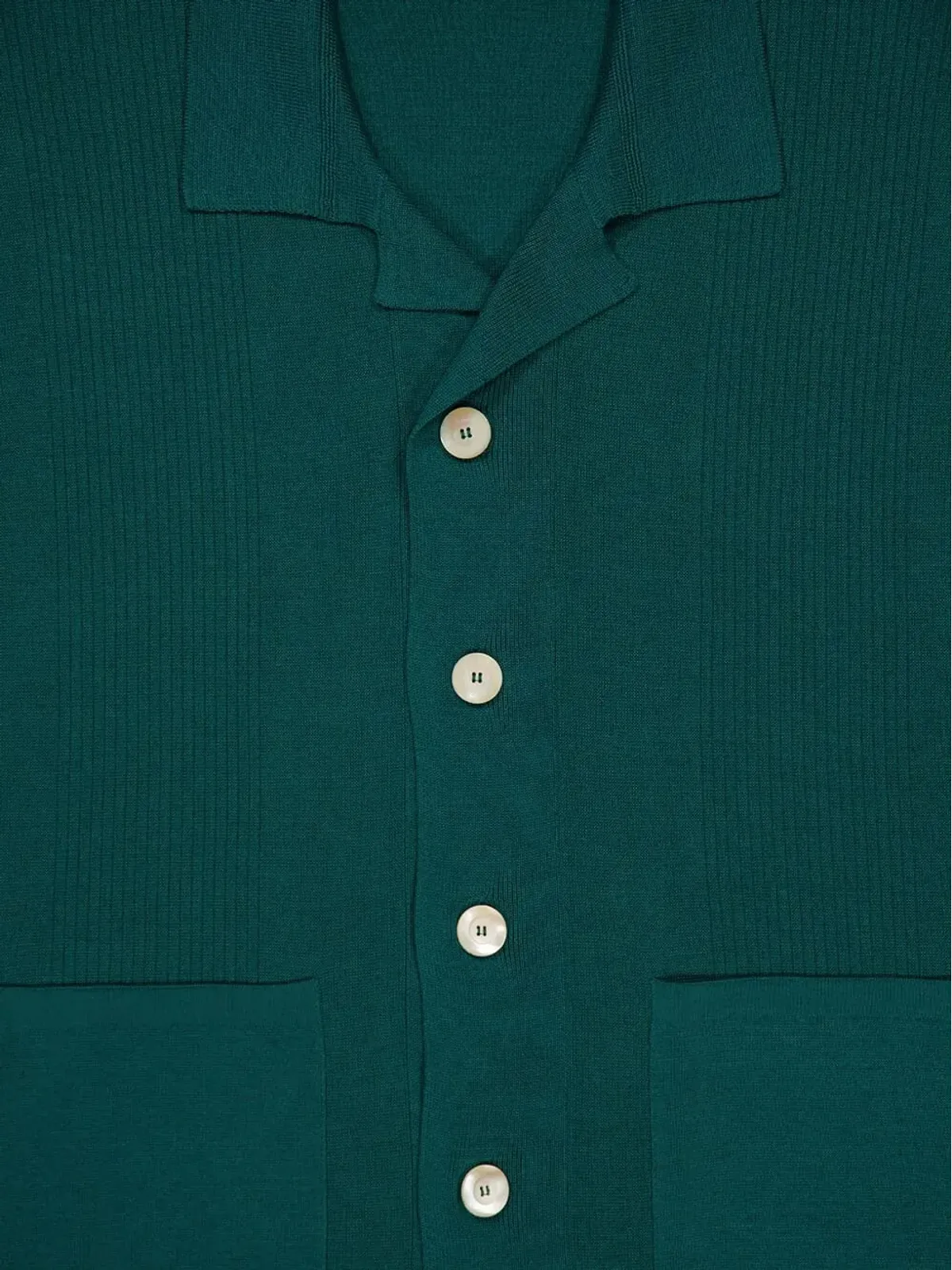 Piacenza Cashmere ボタン付きポケットシャツ - 画像3
