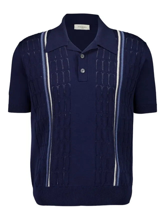 Piacenza Cashmere Piacenza Cashmere 半袖コットンポロシャツの商品画像