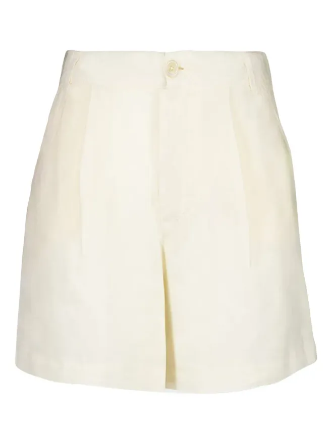 120% Lino 120% Lino プリーツリネンショーツの商品画像