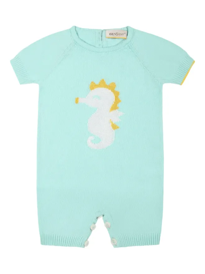 Gensami kids Gensami kids インターシャ編みロンパースの商品画像